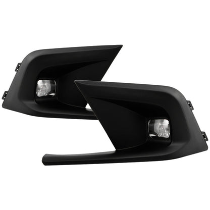 SPYDER 22-23 Honda Civic OEM Full LED Fog Lights w/ Switch - Clear 9051203
