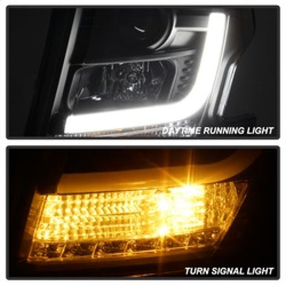 Spyder Chevy Tahoe / Suburban 2015 -2016 Projector Headlights - DRL LED - Black PRO-YD-CTA15-DRL-BK 5082541