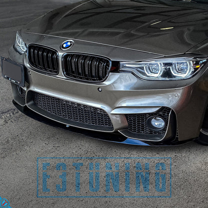 2012-2018 BMW 3 Series (F30/F31) Performance Style Polypropylene Front Lip for M3 Style Front Bumper Conversions | E3Tuning