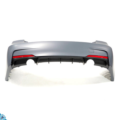 2012-2018 BMW 3 Series (F30/F31) M Performance Style Polypropylene Rear Diffuser | E3Tuning