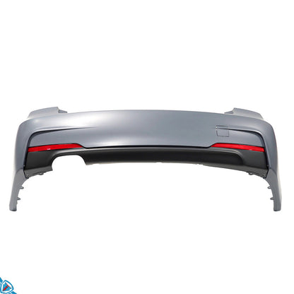 2012-2018 BMW 3 Series (F30) M Sport Style Polypropylene Rear Bumper Conversion Kit | E3Tuning