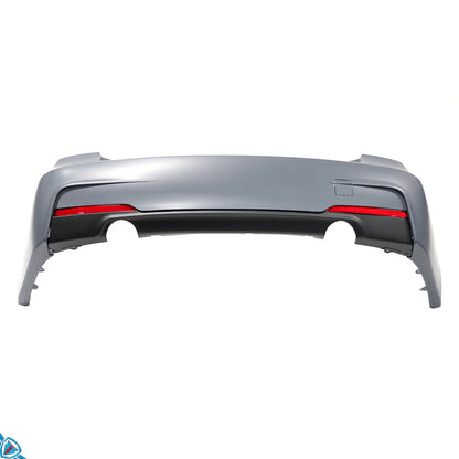 2012-2018 BMW 3 Series (F30) M Sport Style Polypropylene Rear Bumper Conversion Kit | E3Tuning