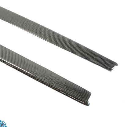 2012-2018 BMW 3 Series (F30/F31) M Performance Style Carbon Fiber Side Skirt Extensions | FYBR Aerodynamics