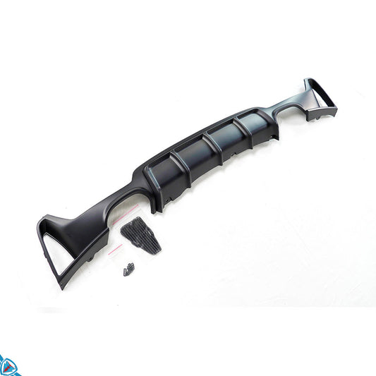 2014-2020 BMW 4 Series (F32/F33/F36) M Performance Style Polypropylene Rear Diffuser | E3Tuning