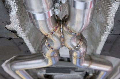 Dinan High Flow Middle Exhaust - 2020-2023 BMW X5M/X6M Stainless Steel - 3.25" - F95/F96