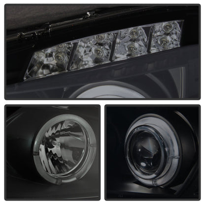 Spyder Pontiac Grand Prix 04-08 Projector Headlights LED Halo LED Blk Smke PRO-YD-PGP04-HL-BSM 5078629