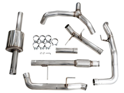 AWE Tuning AWE 4th Gen GM 1500 5.3L 0FG Catback Split Rear Exit (w/ Bumper Cutouts) - OE Tips 3015-31200
