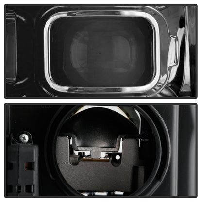 SPYDER Dodge Ram 19-20 Halogen Model Only Projector Headlights Chrome PRO-YD-DR19HALAP-SEQ-C 5087638