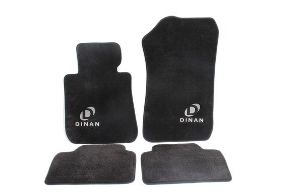 Dinan Signature Floor Mats - 2014-2018 BMW X5 Black - F15 & F85
