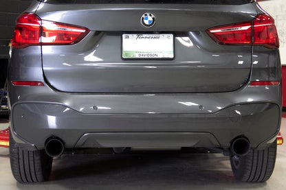Dinan Valved Axle-Back Exhaust - 2016-2023 BMW X1/X2 sDrive28i Stainless Steel - Polished Tips - F48 / F39