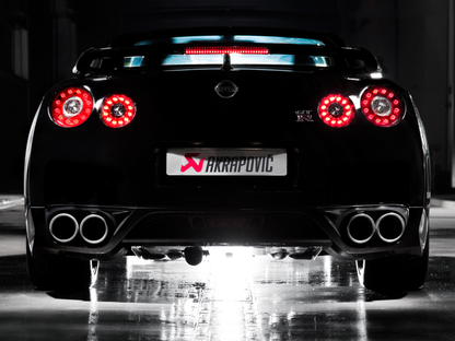 Akrapovic 08-17 Nissan GT-R Evolution Line Cat Back (Titanium) (Req. Tips) ME-NI/T/1