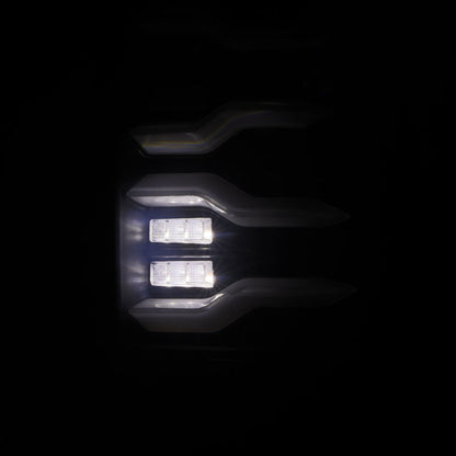AlphaRex 09-18 Dodge Ram Luxx-Series LED Tail Lights Alpha-Black w/ Activation Light & Seq. Signal 640003 *Discontinued