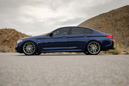 Forgeline AR1 Performance Wheel Set - 2018-2023 BMW M550i xDrive Front: 20 x 9 - Rear: 20 x 10 - Silver - Dinan Center Cap - G30