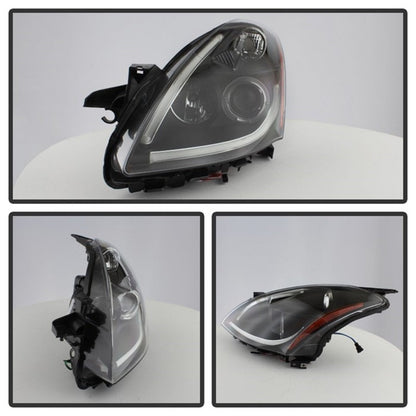 Spyder Nissan Altima 4Dr 10-12 Projector Headlights Light DRL LED Halo Blk PRO-YD-NA104D-LTDRL-BK 5076830