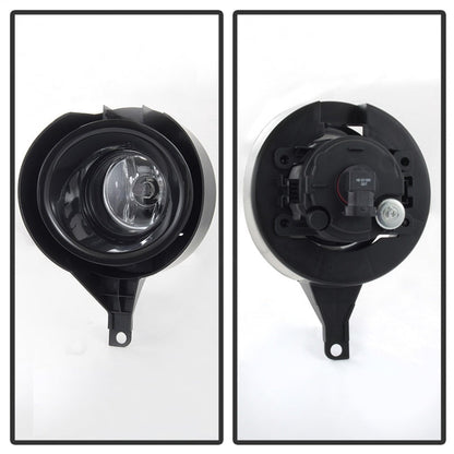 Spyder 05-16 Nissan Frontier Metal Chrome Bumper ONLY OEM Fog Lights w/Switch - Clear (FL-NF05-M-C) 5084972