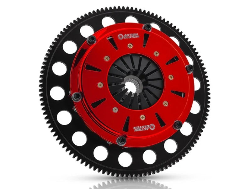Action Clutch 03-12 Honda Accord 2.4L (K24A4) 7.25in Sprung Twin Disc Race Clutch w/Chromoly FW ACR-2810-S
