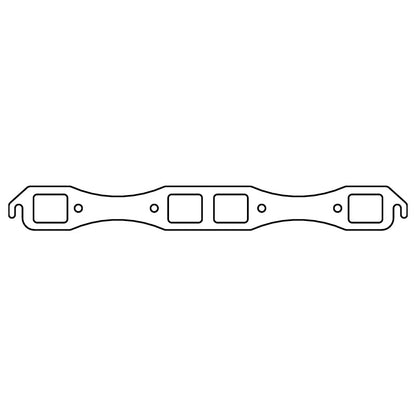 Cometic Gasket Cometic Chrysler Big Block B/RB V8 .043in Copper Exhaust Manifold Gasket Set-1.780in x 1.480in Port C15307C