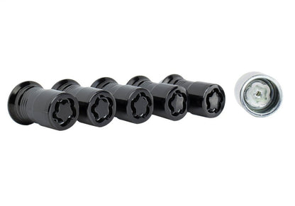 Ford Racing 2023+ Ford Bronco Raptor  M14 x 1.5 Black Security Lug Nut Kit - Set of 5 M-1A043-A5