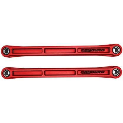 Camburg Ford Bronco 21-23 KINETIK Series Rear Billet Lower Trailing Arm Kit (Red) CAM-120032-RED