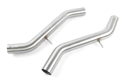 Dinan Valved Axle-Back Exhaust - 2023-2025 BMW M2 Stainless Steel - Black Tips - G87