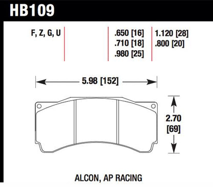 Hawk HPS Street Brake Pads