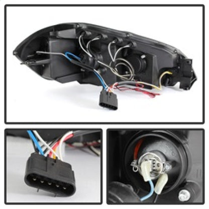 Spyder Chevy Impala 06-13 Projector Headlights LED Halo LED Blk Smke PRO-YD-CHIP06-HL-BSM 5078308