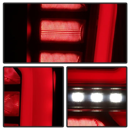 Spyder GMC Sierra 19-20 Incandescent Bulb Model Only LED Tail Lights - Black ALT-YD-GS19-LED-BK 5000286