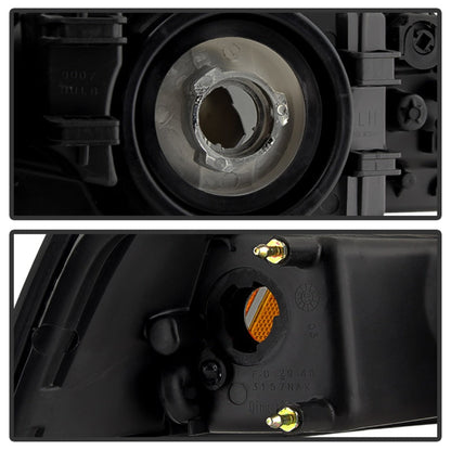 SPYDER Xtune Ford MUStang 99-04 OEM Amber Headlights Black Smoked HD-JH-FM99-AM-BSM 9030345