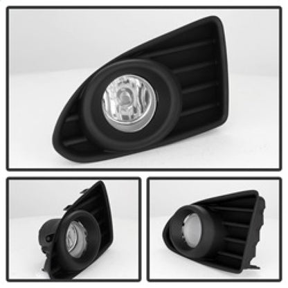 Spyder Scion IQ 2012-2013 OEM Fog Light w/Switch- Clear FL-SIQ12-C 5077868