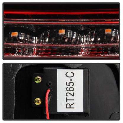 Spyder 08-11 Subaru Impreza WRX 4DR LED Tail Lights - Red Clear ALT-YD-SI084D-LED-RC 5087973