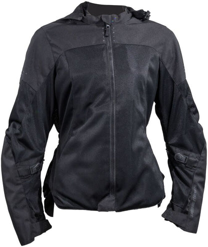 Speed and Strength Starstruck Mesh Jacket Black Womens - Medium