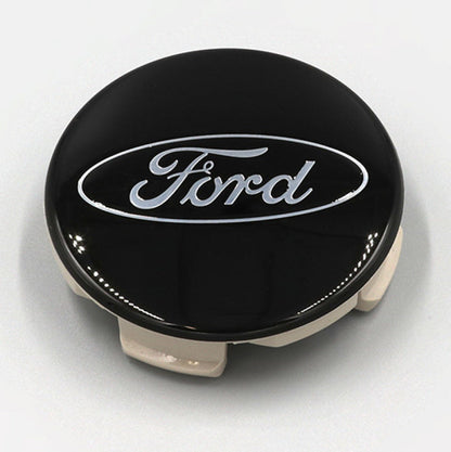 Ford Racing Ford Truck/SUV Black And Chrome Wheel Center Cap Kit M-1096K-BCT