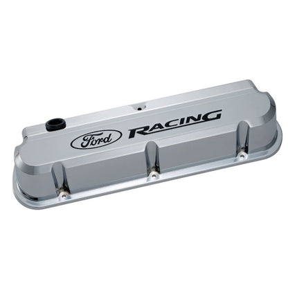 Ford Slant Edge Valve Cover Set w/Ford Racing Logo FRD302-139