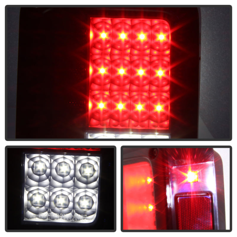Spyder Jeep Wrangler 07-15 LED Tail Lights Black Smoke ALT-YD-JWA07-LED-BSM 5079978
