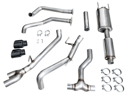 AWE Tuning AWE 0FG Exhaust for 3rd Gen Toyota Tundra - Dual Diamond Black Tips 3015-33063