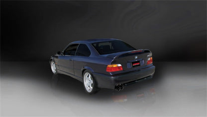 Corsa 92-09 BMW 325i/is Coupe E36 Black Sport Cat-Back Exhaust 14553BLK