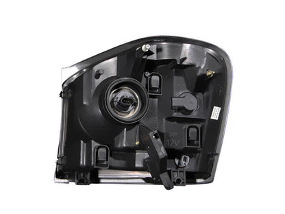Anzo 2004-2006 Dodge Durango Crystal Headlights Black