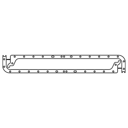 Cometic Gasket Cometic Jaguar XK6 .060in AFM Oil Pan Gasket Set - Side Rails Only C4259-060