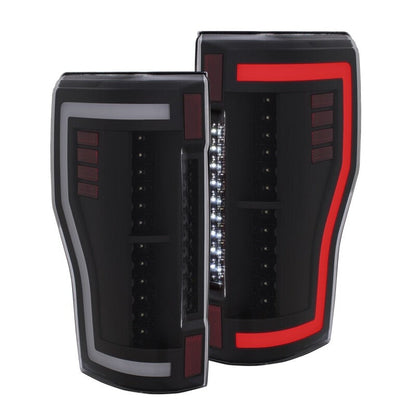 Anzo Ford F-250/350/450/550 Super Duty 17-18 L.E.D Tail Lights Black