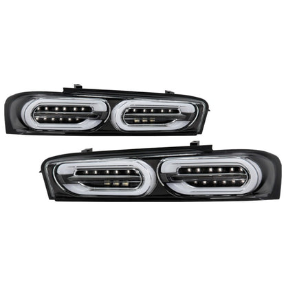 Spyder Chevy Camaro 16-18 (Do Not Fit Halogen Model) LED Tail Lights Black ALT-YD-CCAM16LED-SEQ-BK 5087232