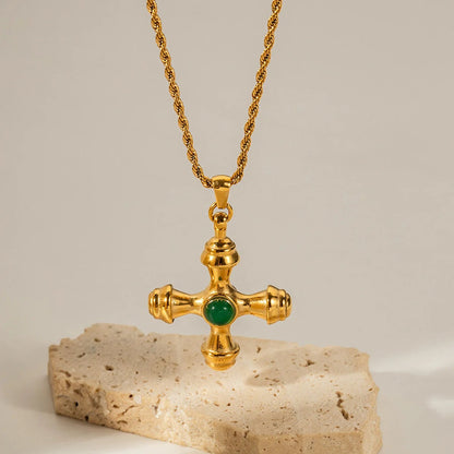 Fashion Personality Cross Pendant Necklace