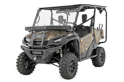 Front Cargo Rack | Black Series LED | 6" Light | Slim Line | Honda Pioneer 1000/Pioneer 1000-5