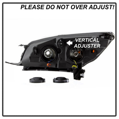 SPYDER xTune 13-16 Ford Escape OEM Style Headlights -Black (HD-JH-FESCA13-AM-BK) 9042454