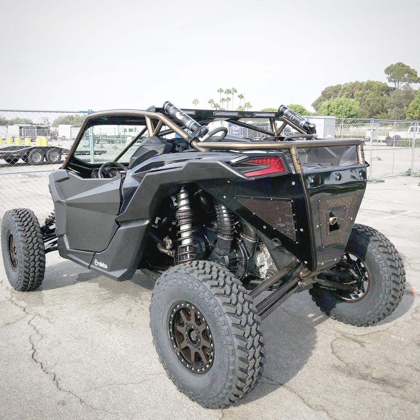 2017+ Can-Am Maverick X3 2DR Cage with Attached Rear Bumper