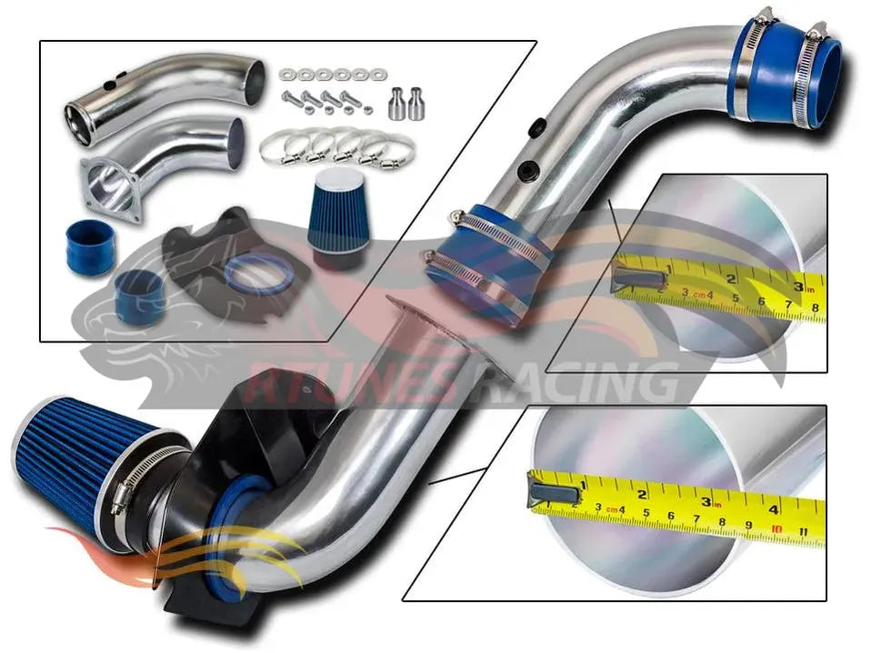 Cold Air Intake Kit For 1994-1998 Ford Mustang 3.8L V6 | Rtunes Racing | CI-FD-03