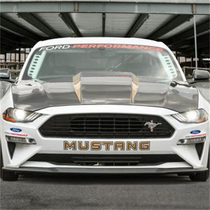 Ford Racing 2018 Ford Mustang Cobra Jet Carbon Fiber Hood M-16612-AECJ