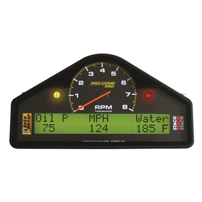 AutoMeter Street Dash Display 8K RPM/MPH/Oilp/Oilt/Wtmp/Volt Pro-Comp 6002