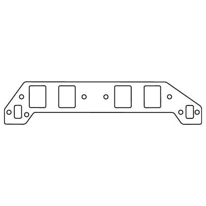 Cometic Gasket Cometic  GM Gen-V/VI BB V8 .094in Fiber Intake Mani Gskt Set-2.460in x 1.860in Rect. Ports C5342-094