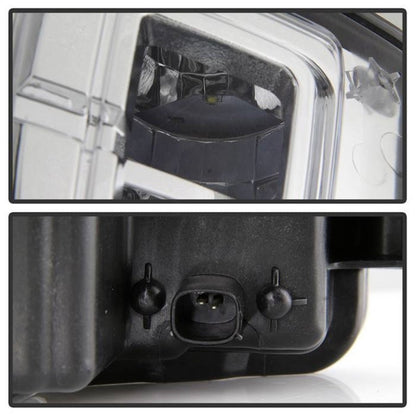 Spyder 16-18 Chevy Silverado 1500 OEM Style Full LED Fog Light w/Switch - Clear (FL-CSIL16-LED-C) 9043215