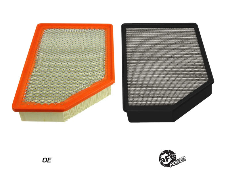 aFe 20-25 GM Diesel Trucks V8-6.6L (td) L5P Magnum FLOW OE Replacement Air Filter w/ Pro DRY S Media